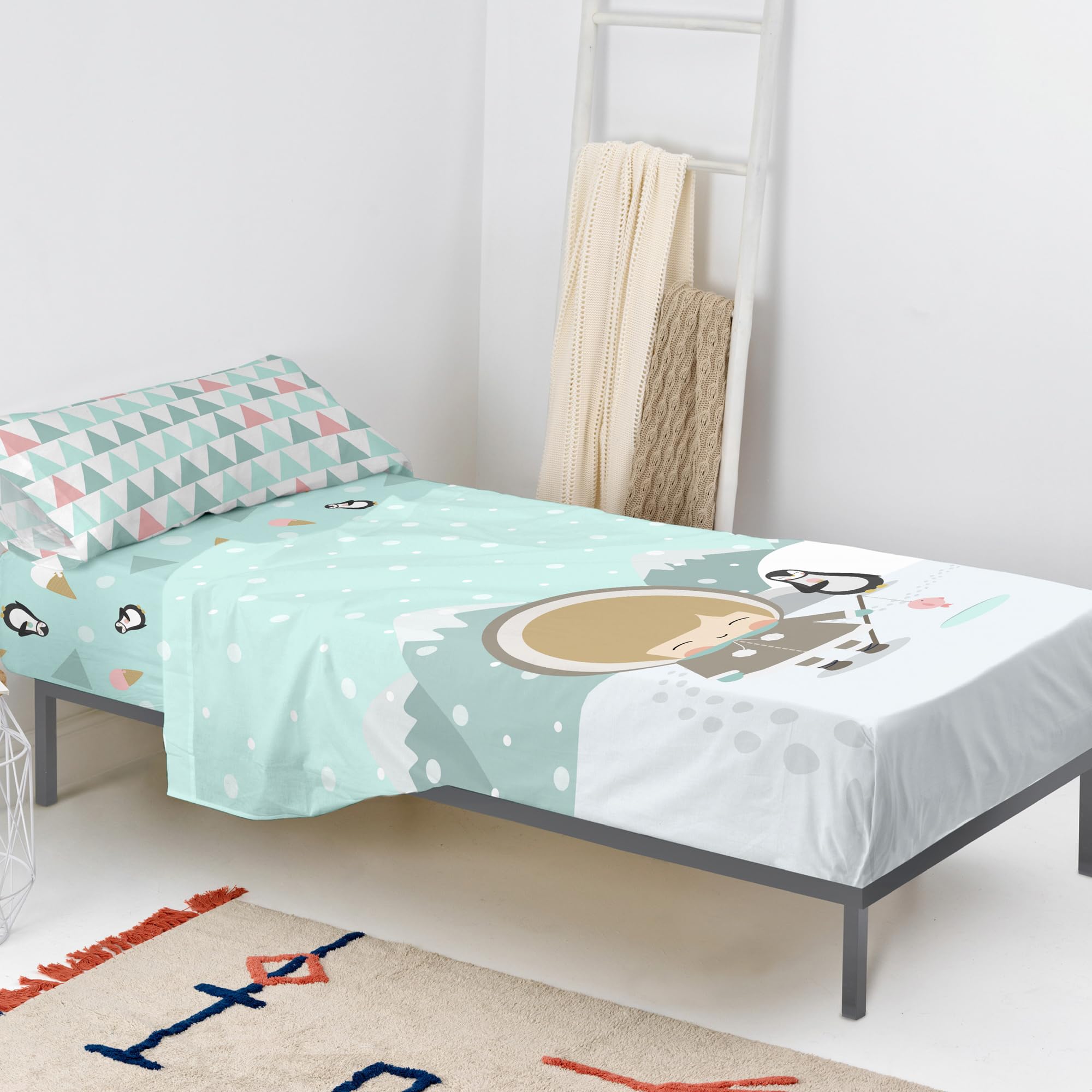 Juego de sábanas Skymo day parure de lit 2 pièces 180x270 cm pour lit 105