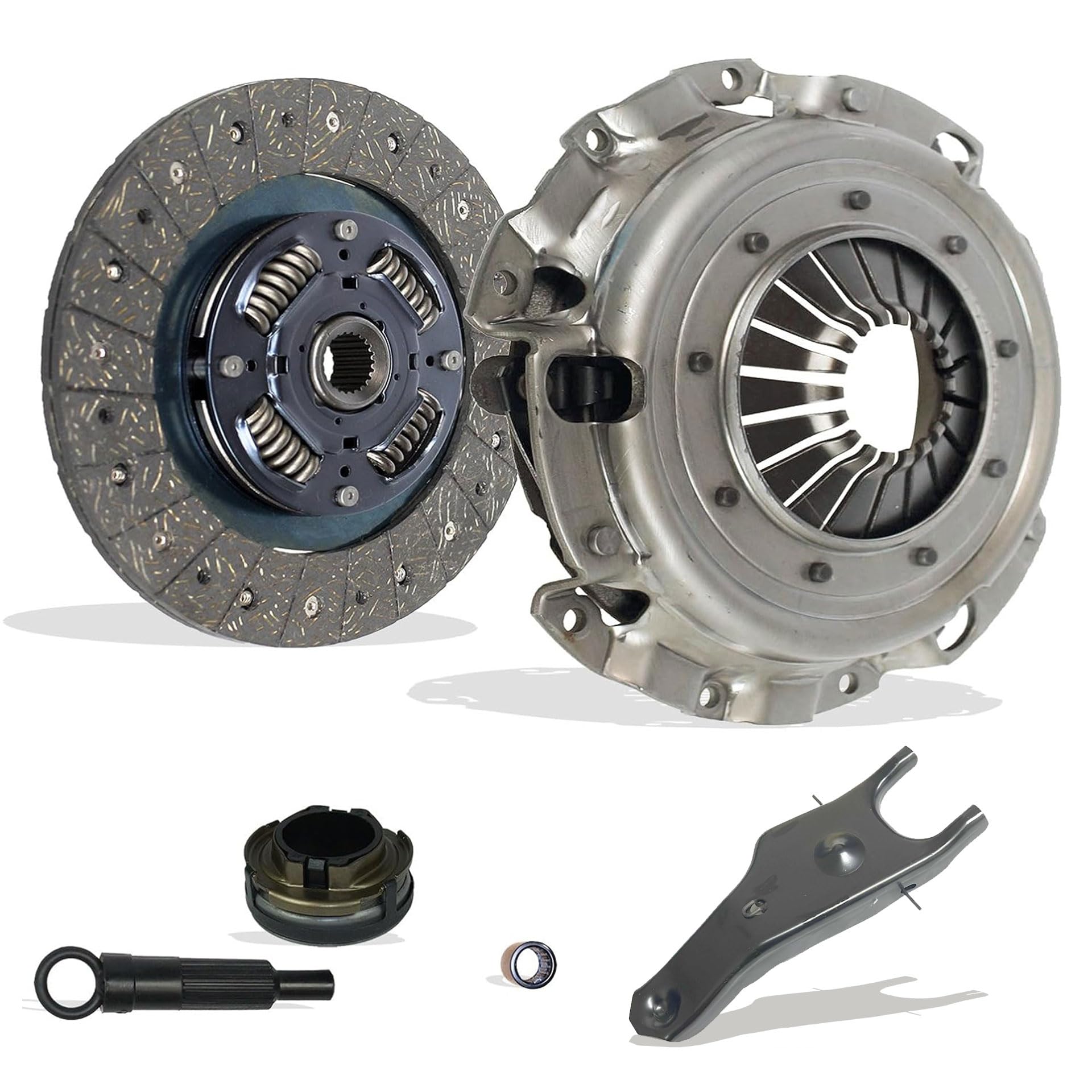 Clutch Kit and Release Fork compatible with 3 5 Gs-Sky Gt Gx i S Grand Touring Mini Sport 2004-2013 2.0L L4 2.3L L4 GAS DOHC Naturally Aspirated (10-