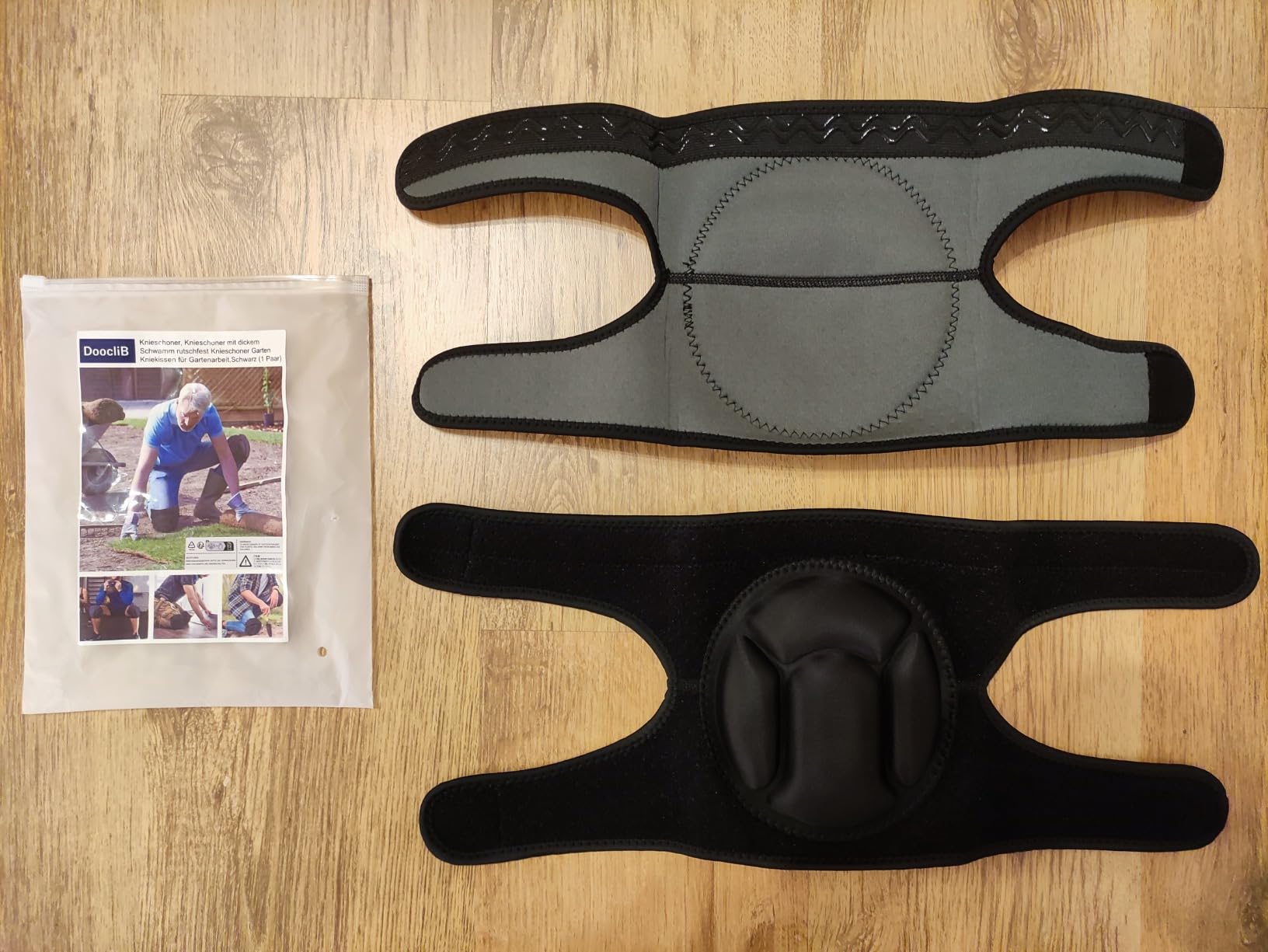 DoocliB Knieschoner, Arbeit Knieschützer, Knieschoner Garten, 25 mm