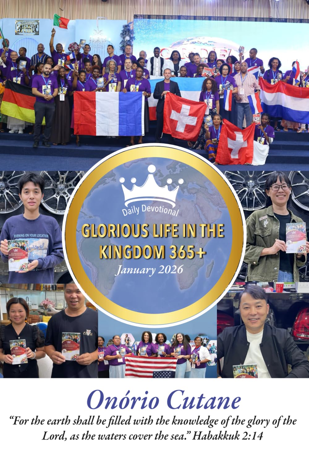 GLORIOUS LIFE IN THE KINGDOM 365+: Daily Devotional, January's Edition, 2026: 2
