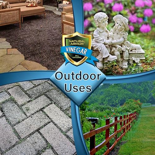 Miniatura 3 de Natural Armor Concentrado de fuerza industrial con 45% de vinagre, extra fuerte, 9 veces más fuerte que el vinagre normal (32 onzas de galón)