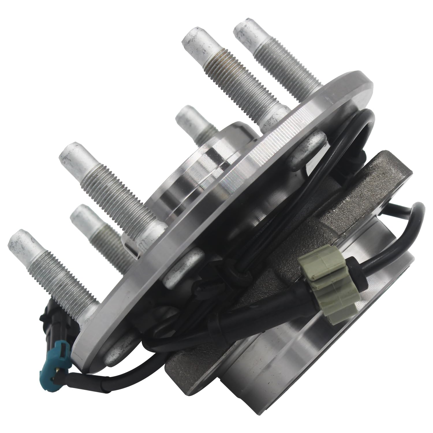 515036 Front Wheel Hub and Bearing Assembly for 4x4 4WD Chevy Silverado, Tahoe, Avalanche, Suburban, Express 1500, GMC Sierra, Yukon, Savana, Caddy Escalade ESV EXT 6 Lug w/ABS