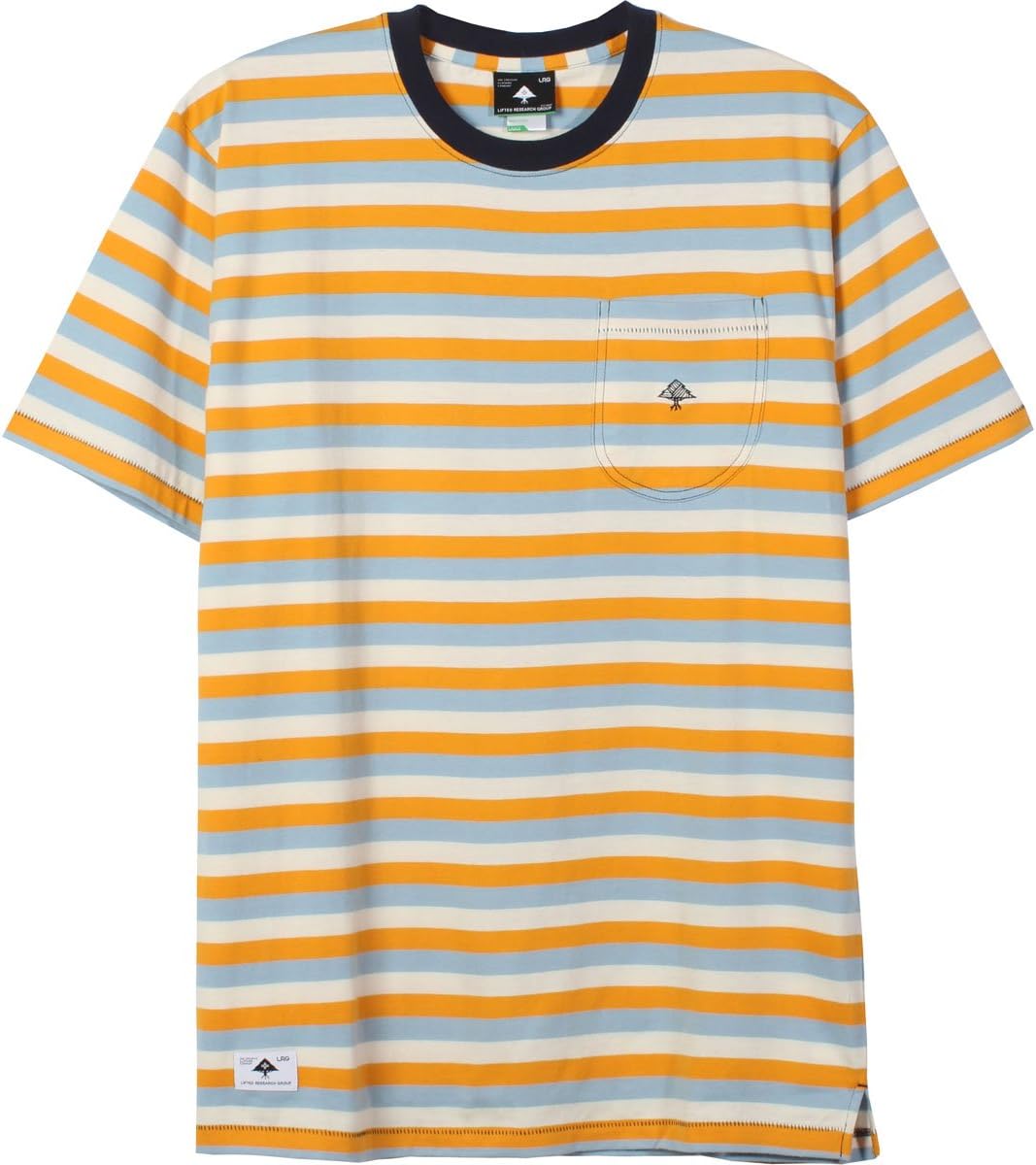 LRG Men's Bondi Short Sleeve Knit, Gold Tone, 2XL