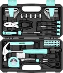 Pink Tool Kit: DEKOPRO Pink Tool Kit: Tool Set for Women Ladies, Home Tool Kit Set, DIY & Tools, Tool Kits for Home, Hand Tool Kits for Women, 42 Pieces