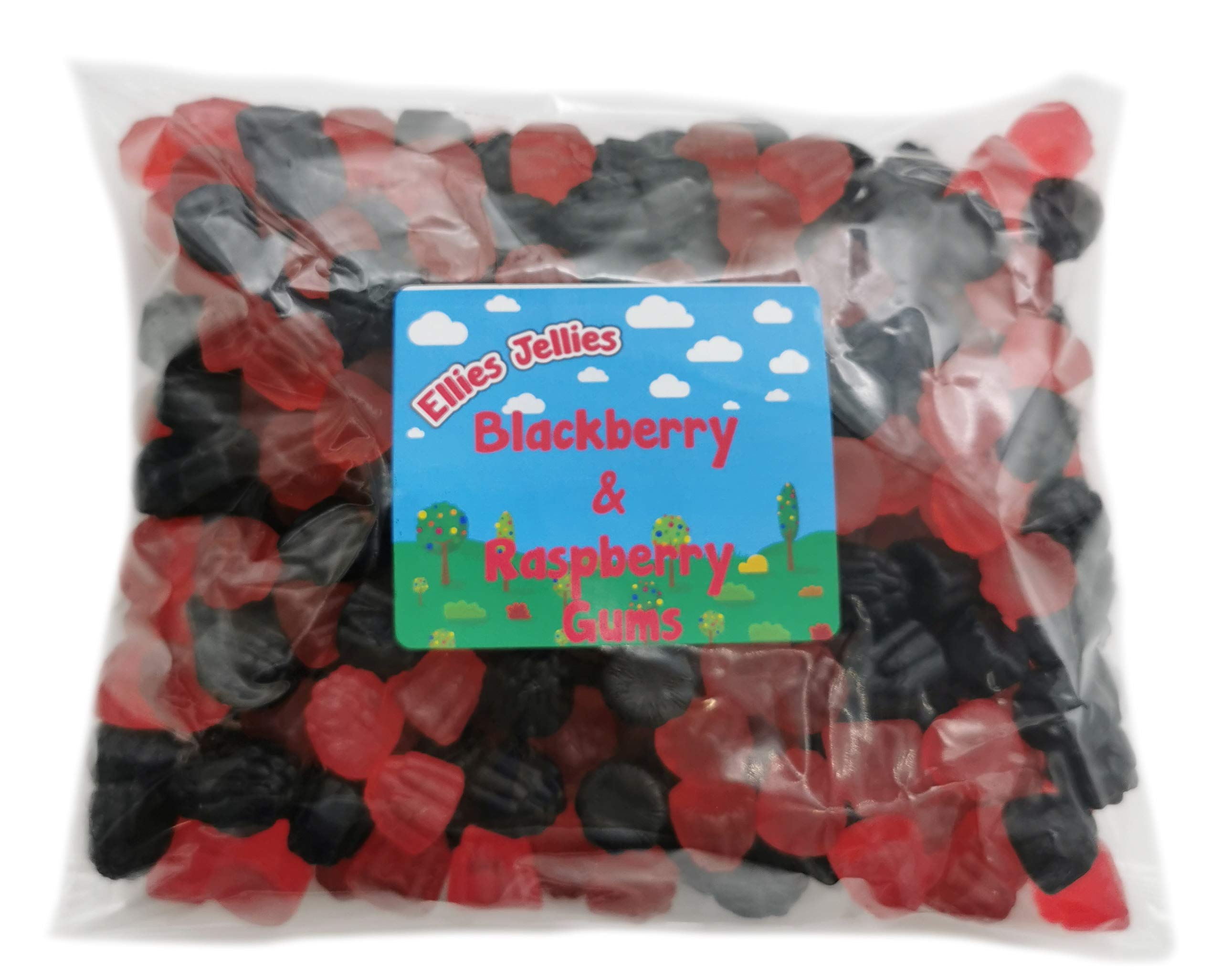 Ellies Jellies BlackBerry & Raspberry Gums 1kg Bag
