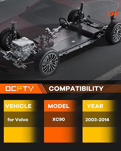 Miniatura 3 de Conjunto de puntales de resorte, amortiguadores completos OCPTY para 2003 2004 2005 2006 2007 2008 2009 2010 2011 2012 2013 2014 para Volvo XC90