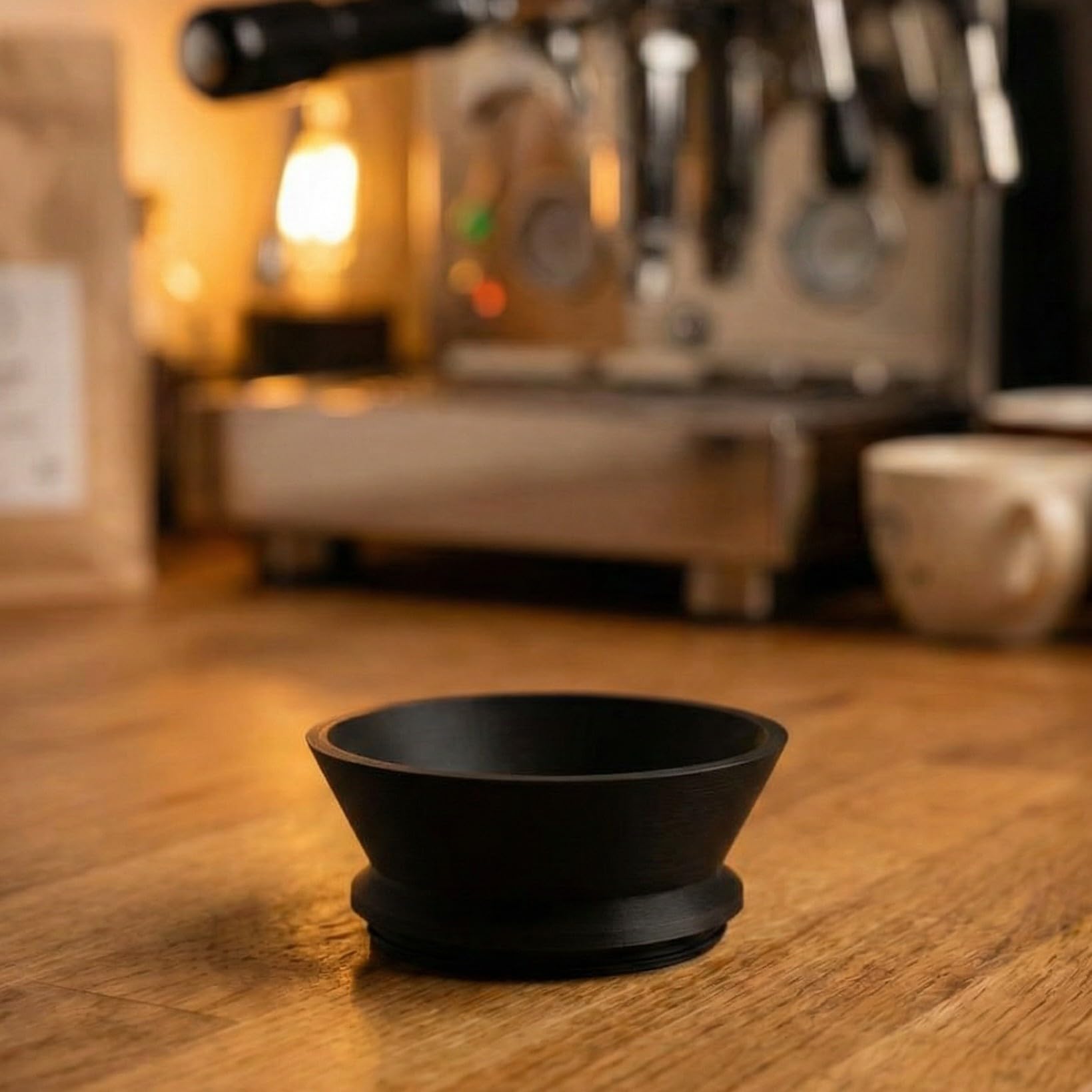 51MM Portafiltre Dozaj Halkası, Dozaj Hunisi, Kahve Dökme Önleyici Huni, Espresso Hazırlık Hunisi