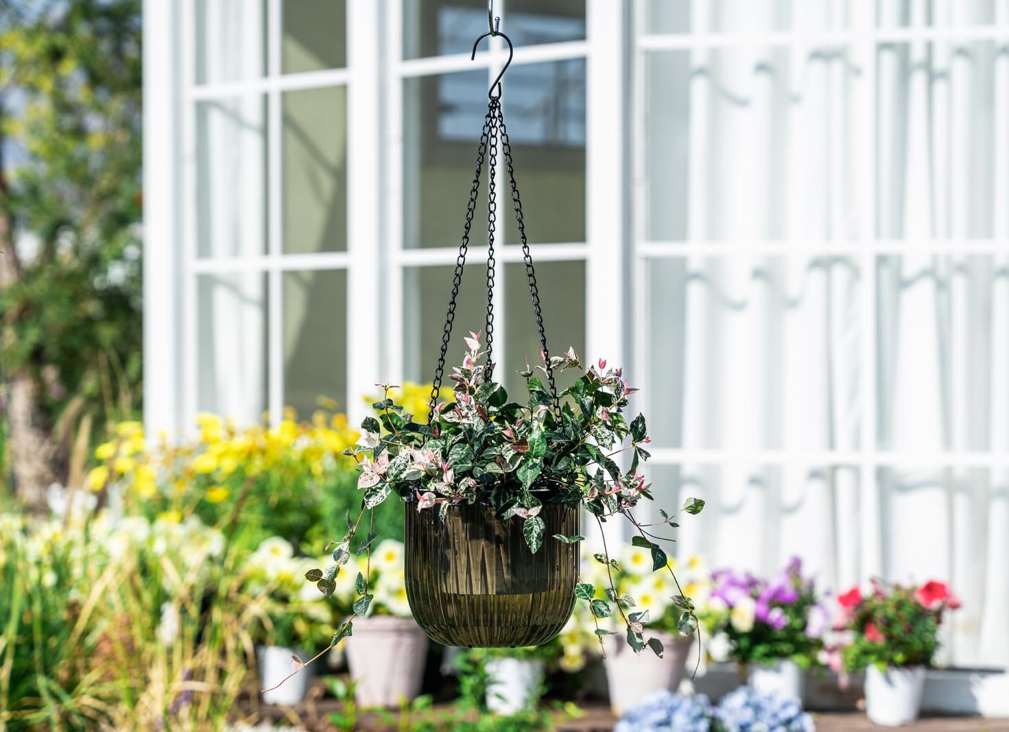 Hangplantenbak voor buiten, hangmanden voor planten, 2