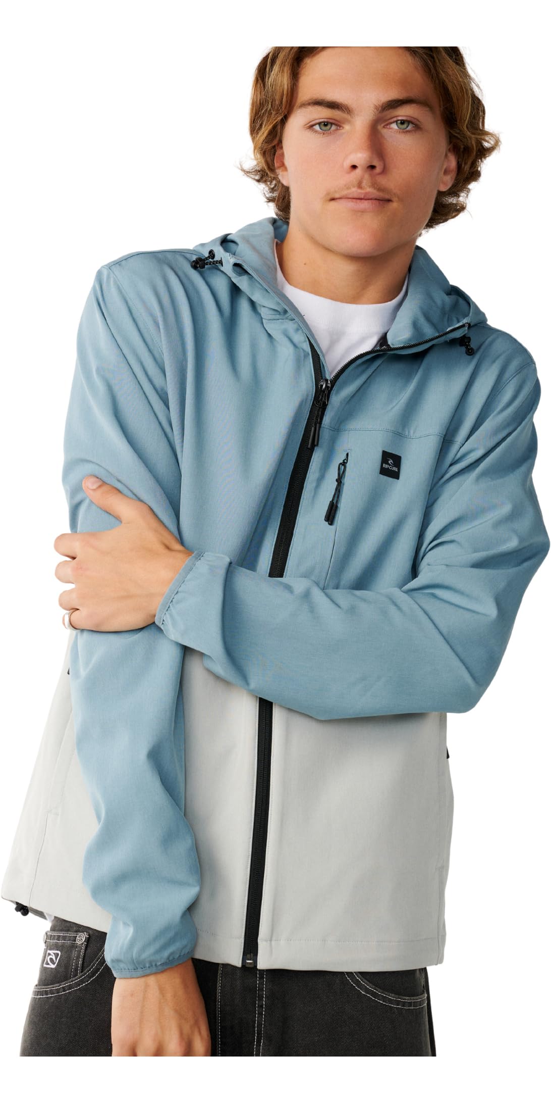 RIP CURL 2026 Uomo Elite Serie Anti-Zip Thru CJKAX9 - Citadel Blue