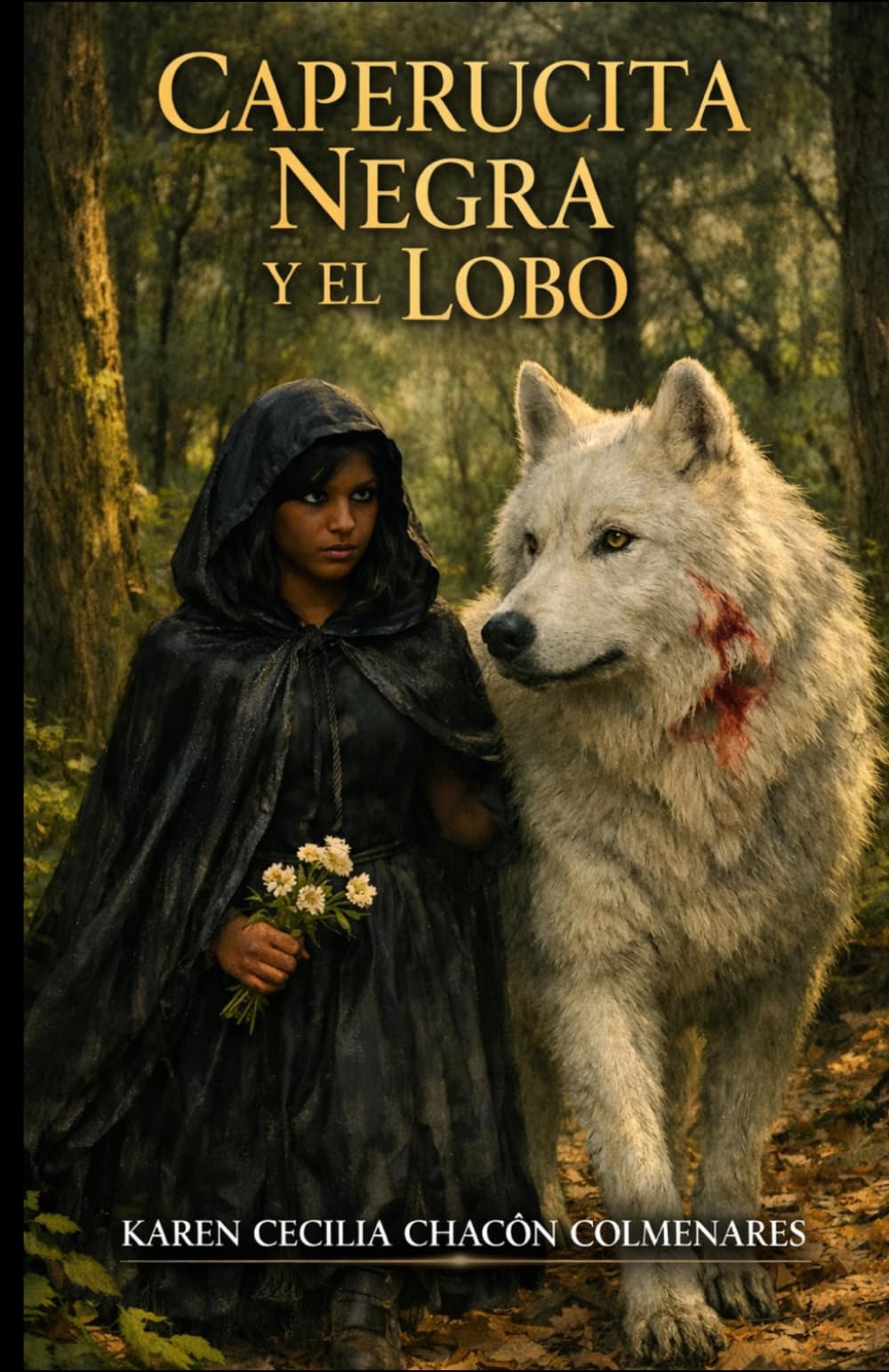 CAPERUCITA NEGRA Y EL LOBO