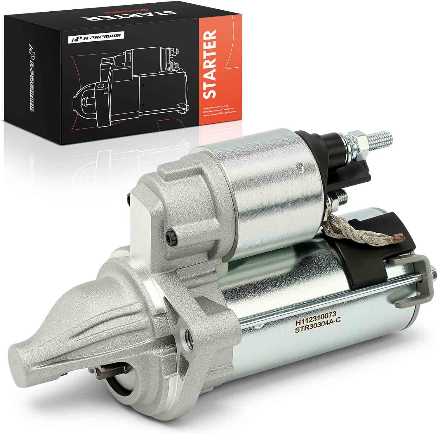 A-Premium Starter Motor for BMW 3.0L L6 (12V 1.2 kW 9 Teeth Clockwise)