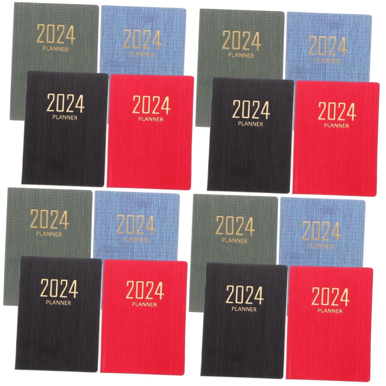 NUOBESTY 16piezas Cuadernos De Negocios Multi-función Notepad Portátil y Profesionales Agenda De Escritorio Para y De Ideas