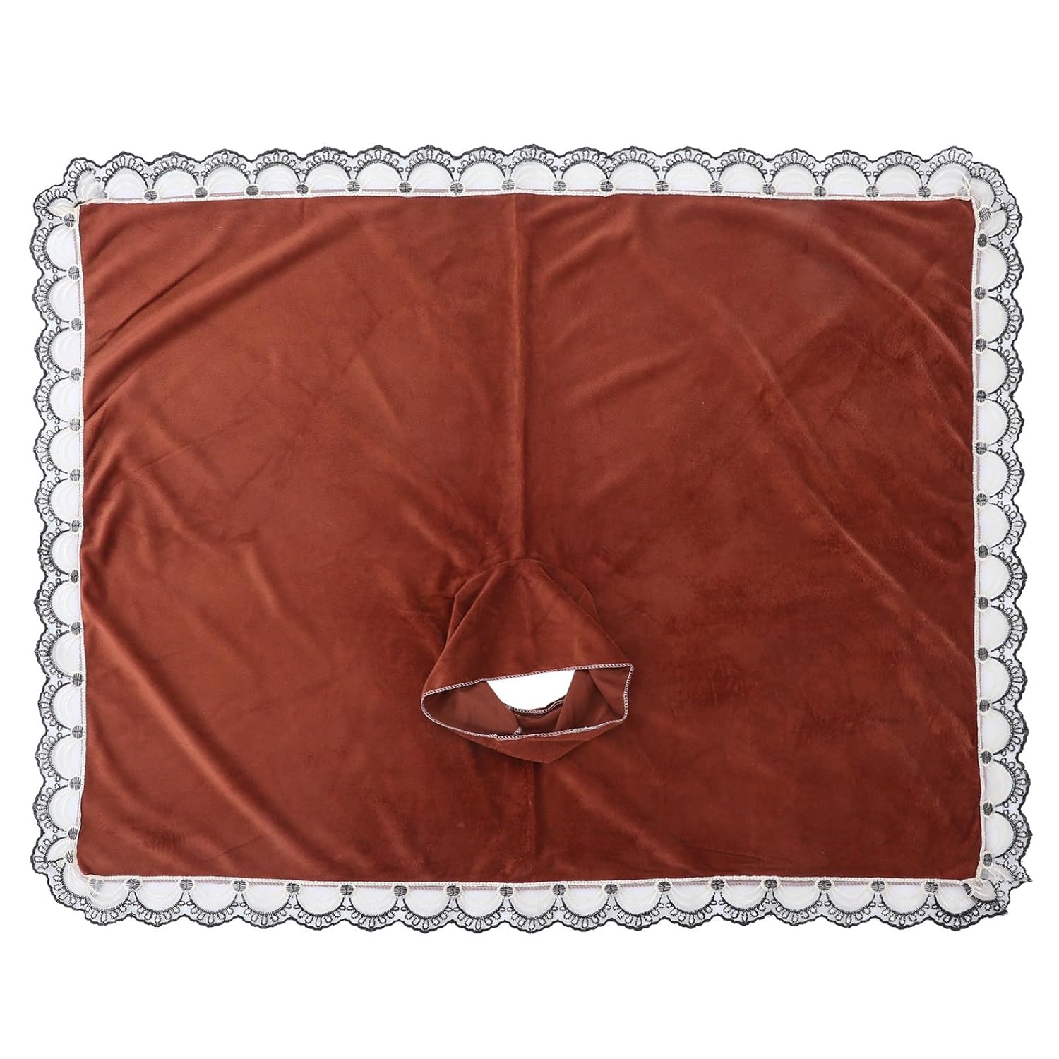 2pcs Massage Bed Hole Towel - Beauty Salon Massage Table Cover Pad - Reusable Facial Towel Bed Sheets With Face Hole For Salon Spa Supplies 80 X 100 Cm