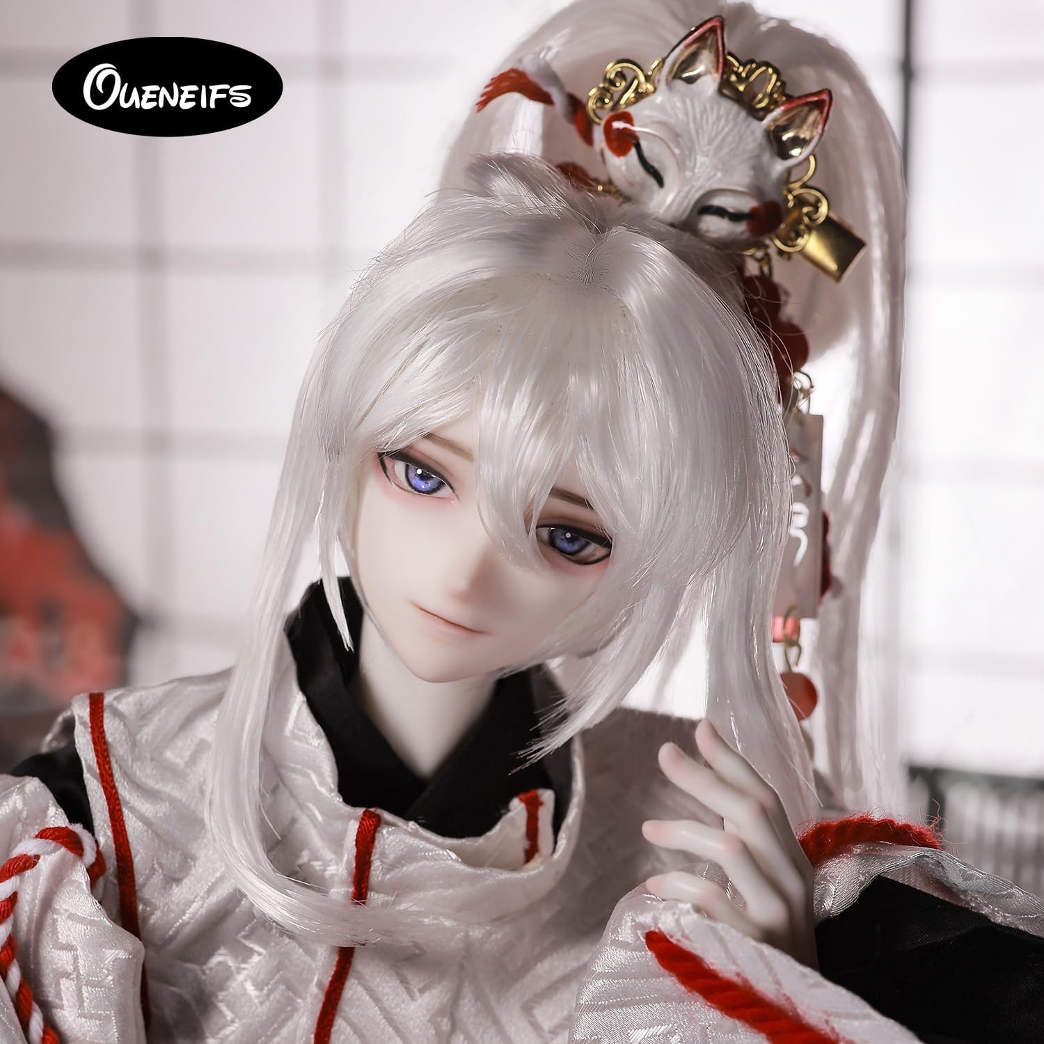 Oueneifs 1/4 Suzukibjd Fullset A Bjd Doll Japanese Y2k Kimono Style Male Resin Toy for 15+ Years Old