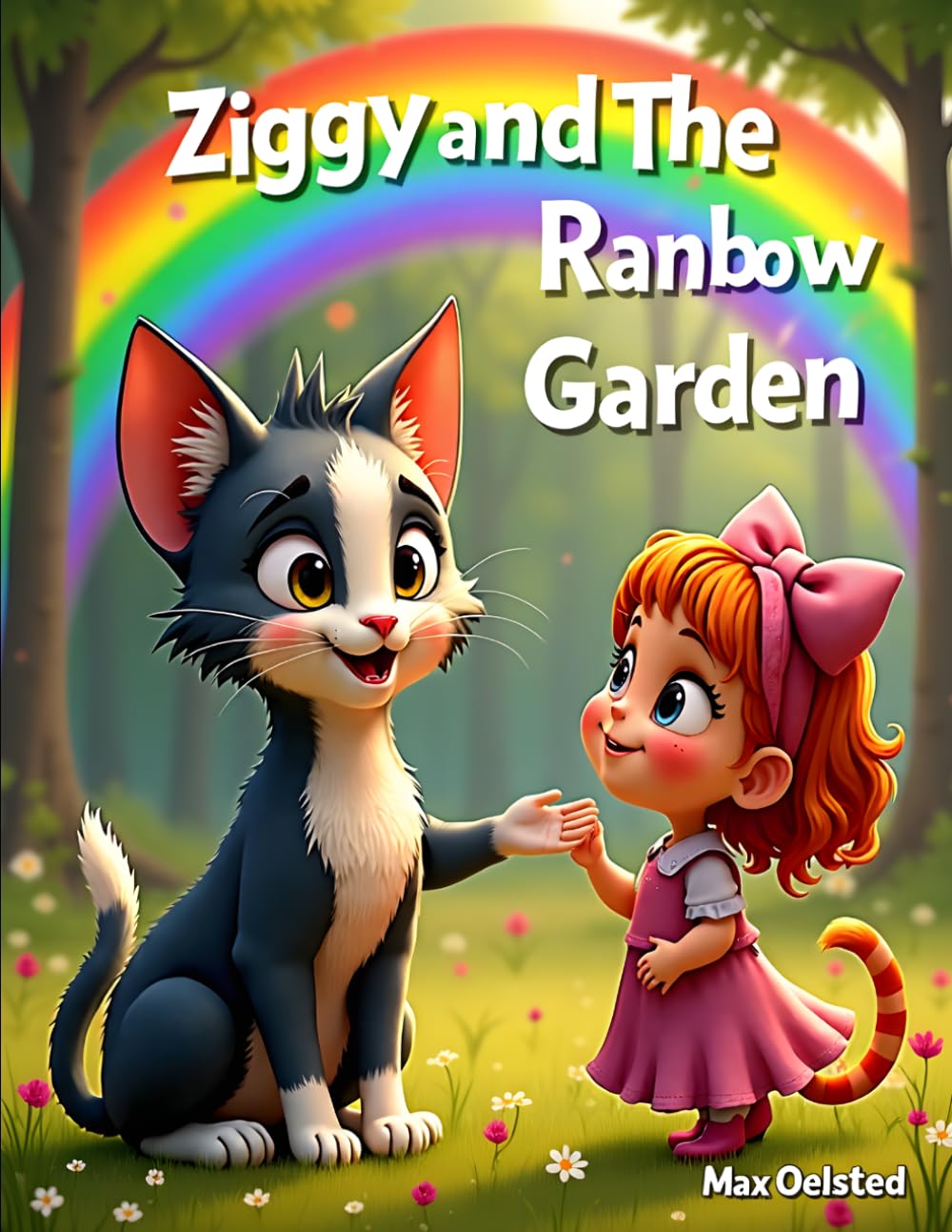 Ziggy and The Rainbow in the Garden (The Adventures Of Ziggy and Olivia)