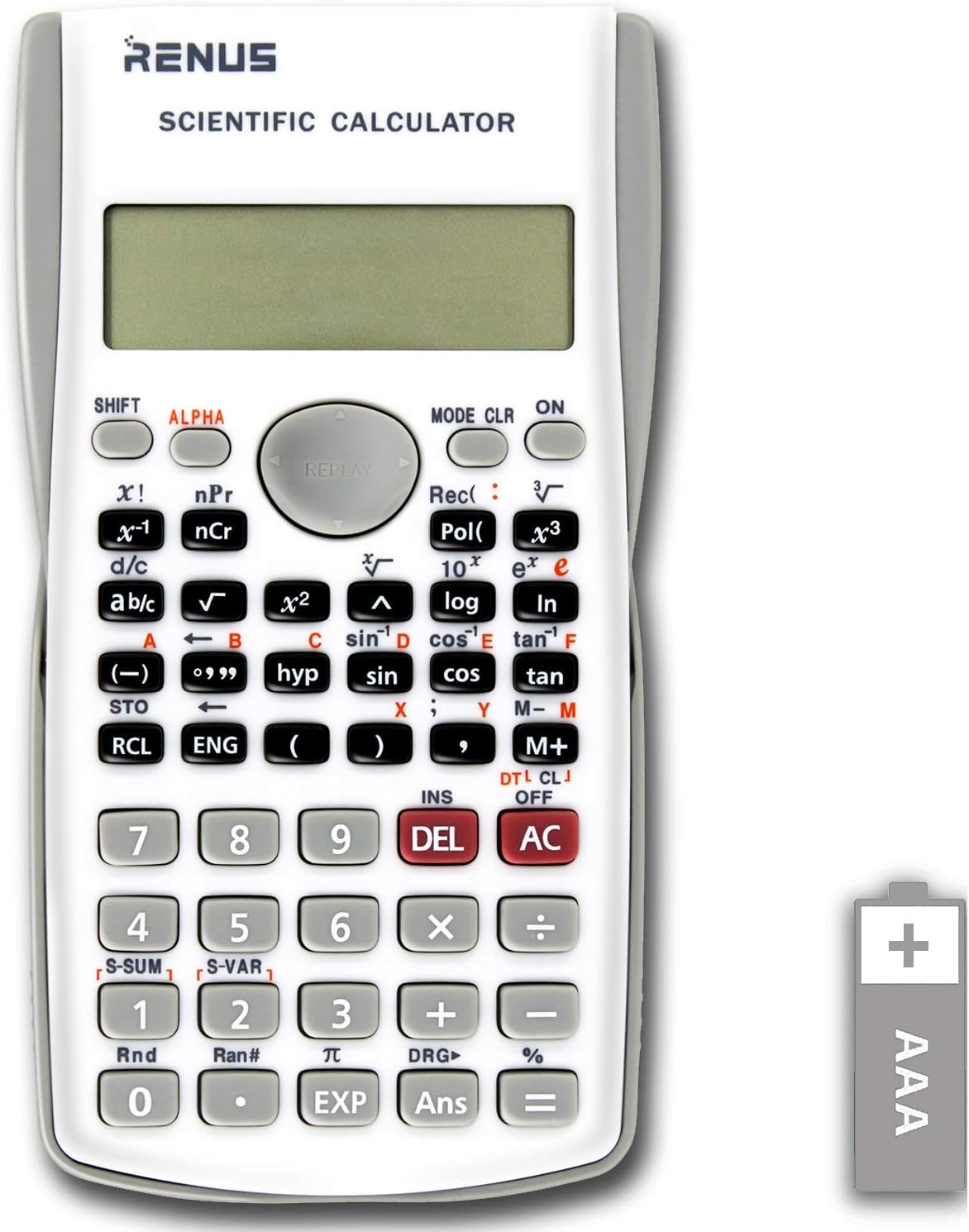 RENUS 2Line Engineering Scientific Calculator Function Calculator for