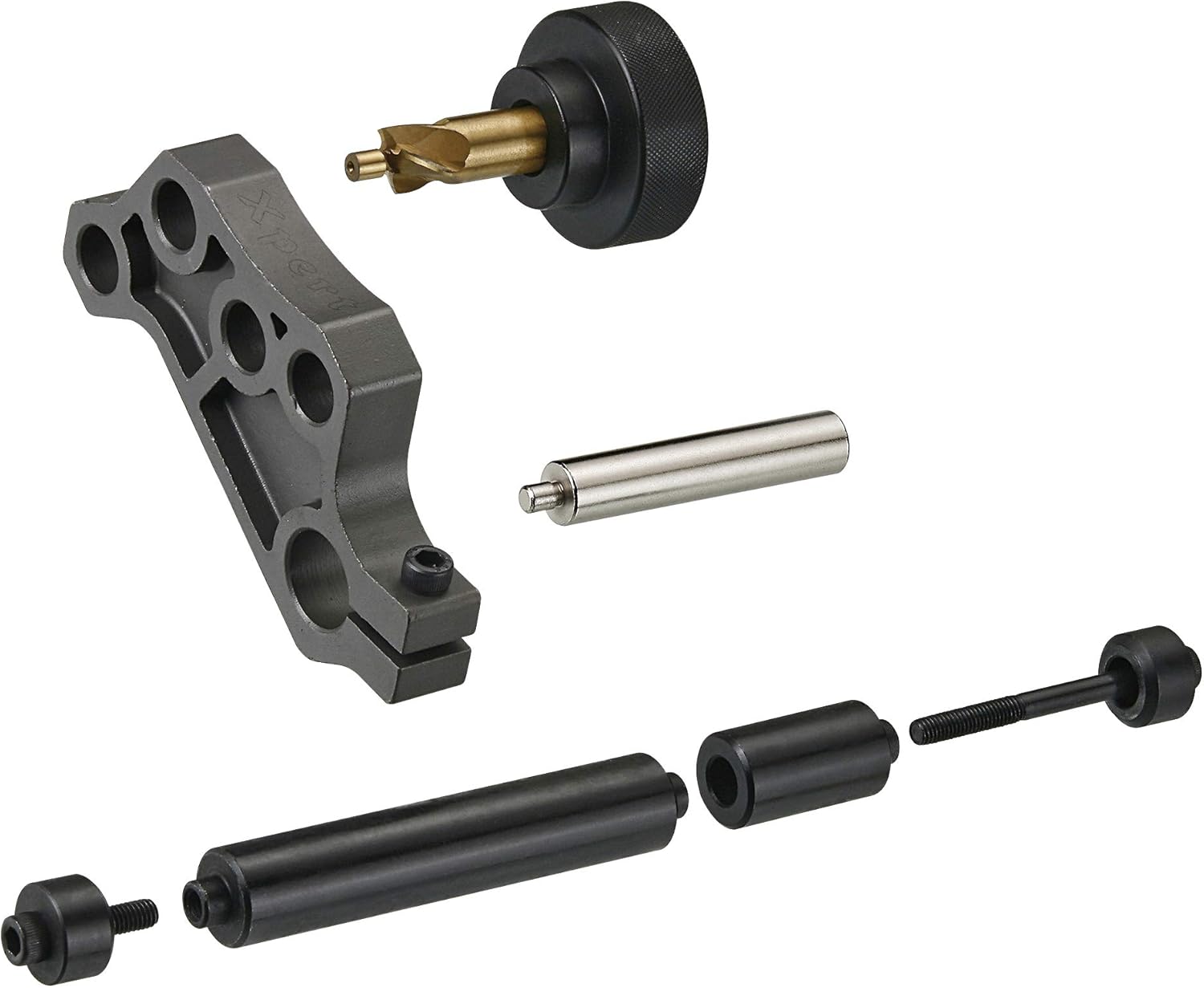 IceToolz E271 Surfacing Tool for Conventional & 20mm Thru-Axle Frames and Forks – Durable Cr-Mo Steel Construction, Grey