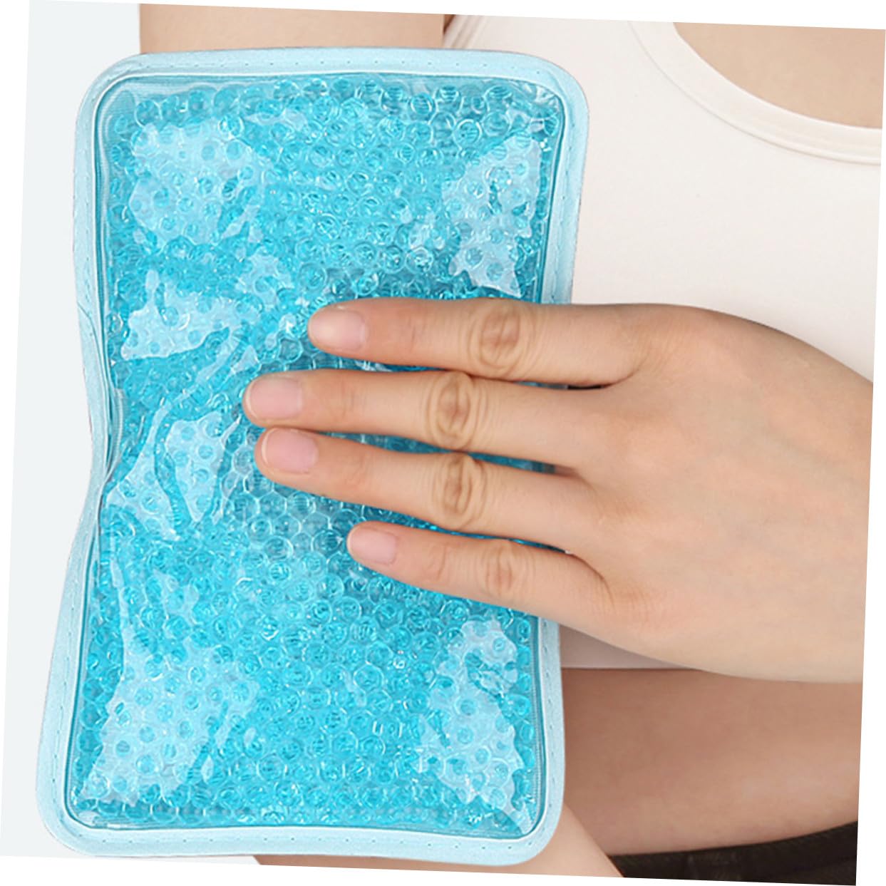 Beaupretty 3 pezzi Gel Ice Packs Riutilizzabili per Caldo e Freddo Cuscino Gel Morbido e Confortevole con Fascia Compressa Fredda e per Muscolare e Relax