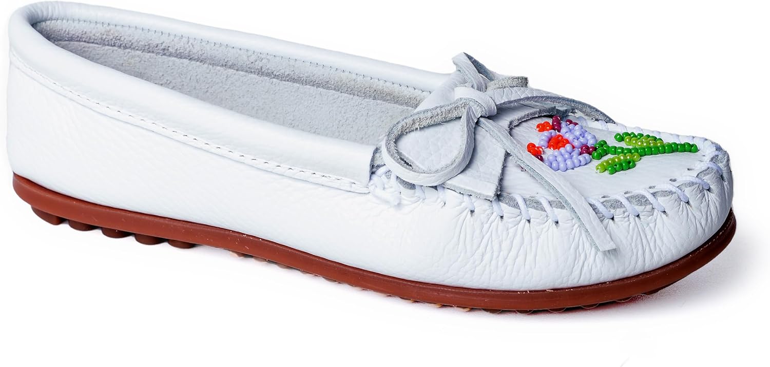 Minnetonka x Lucie Skjefte Women's Ziigwan Waabigwan Moccasin