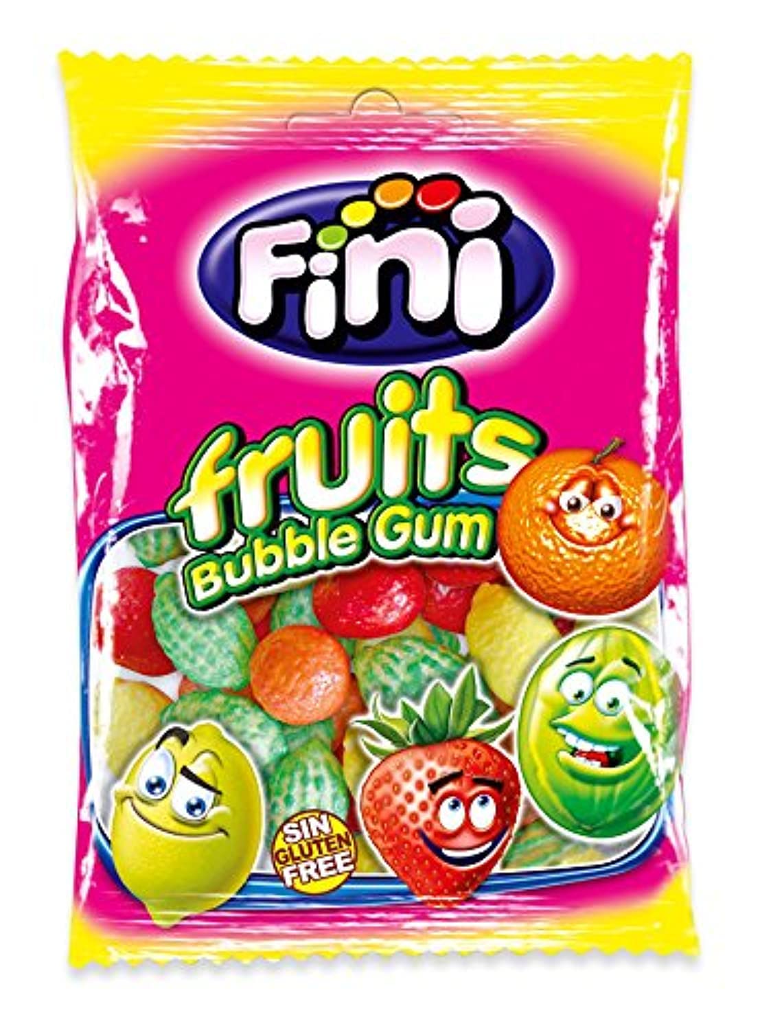 FRUITS BUBBLE GUM 90g (Pack of 3)