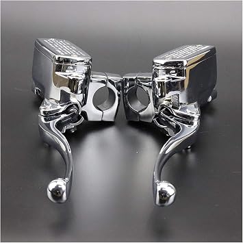 1 Pair Brake Master Cylinder Clutch Levers for Suzuki Boulevard Intruder 800 1500 for Ho.nda VTX 1800 for Kawasaki Vulcan DaJiKan