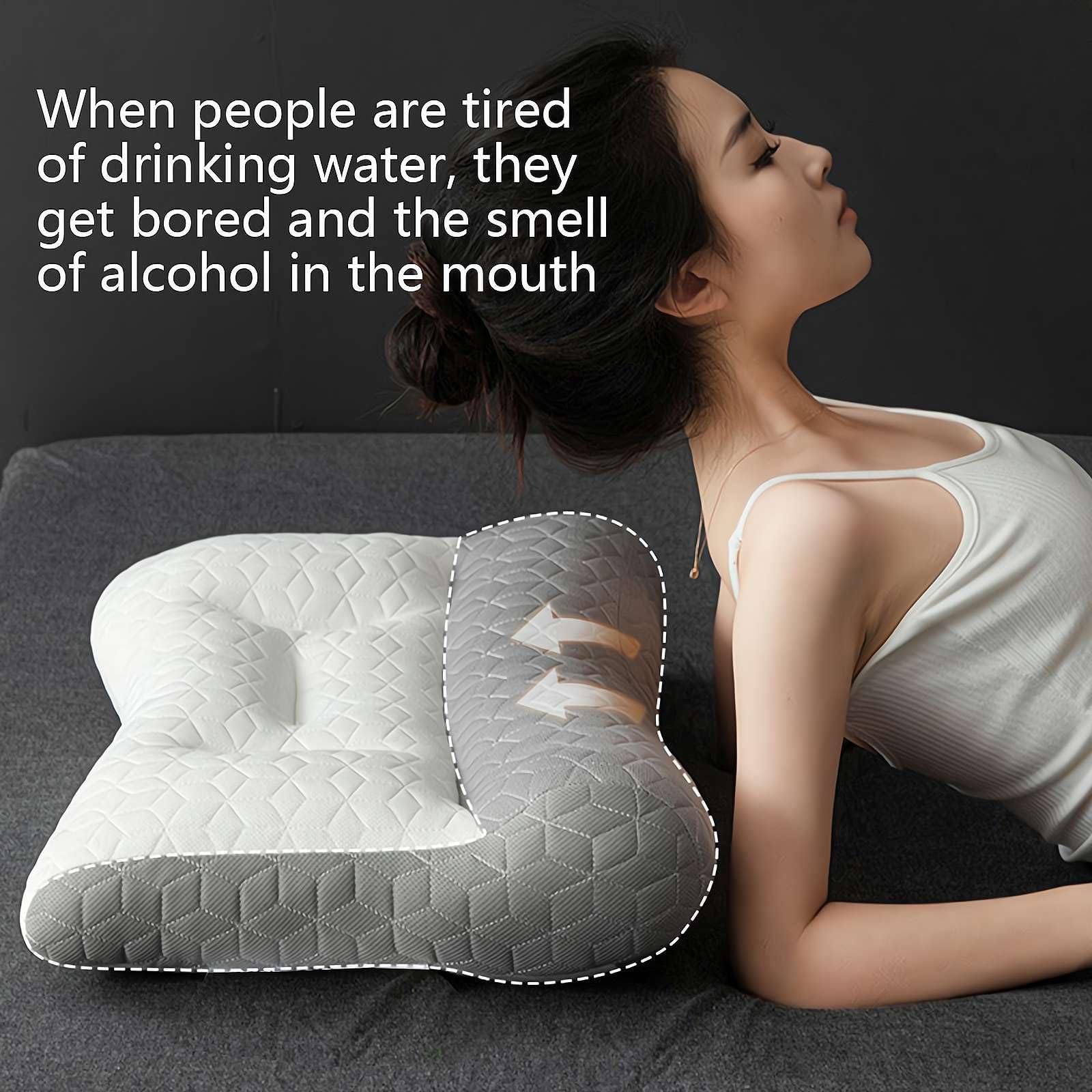 Cuscino cervicale ortopedico for il sollievo dall'apnea notturna Design ergonomico for un sonno profondo