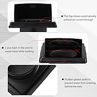 Vista 4 de Gisafai Cubierta de Ventilación de Secadora de 4 Pulgadas para Exteriores con Pantalla de Acero Inoxidable, Cubierta de Ventilación de Escape