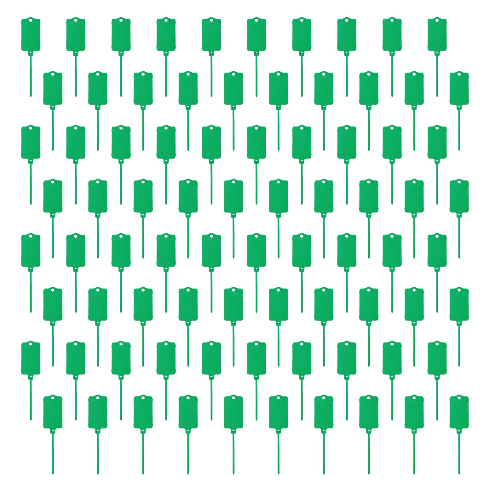 Buxuaaaa Of 80 Ticket Locking Tickets for Logistics Labels Warehouse Organization and Plant Identification Hanging Ticket