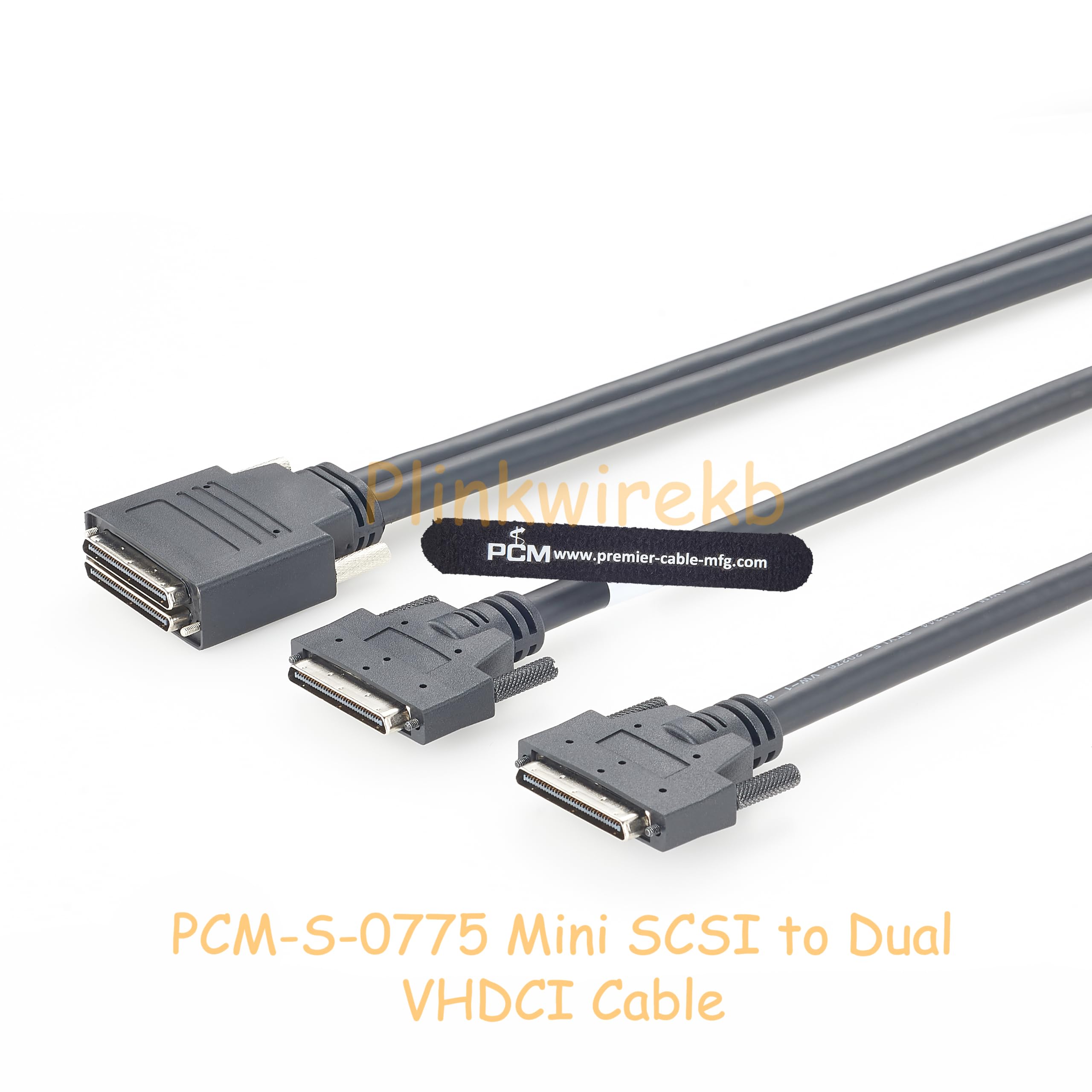 Câble mini SCSI 2S 68 broches mâle vers 2 x VHDCI 68 broches mâles 1,5 m, câble de données blindé 30 AWG 34P SCSI pour PC industriel, appareils de stockage et systèmes de test