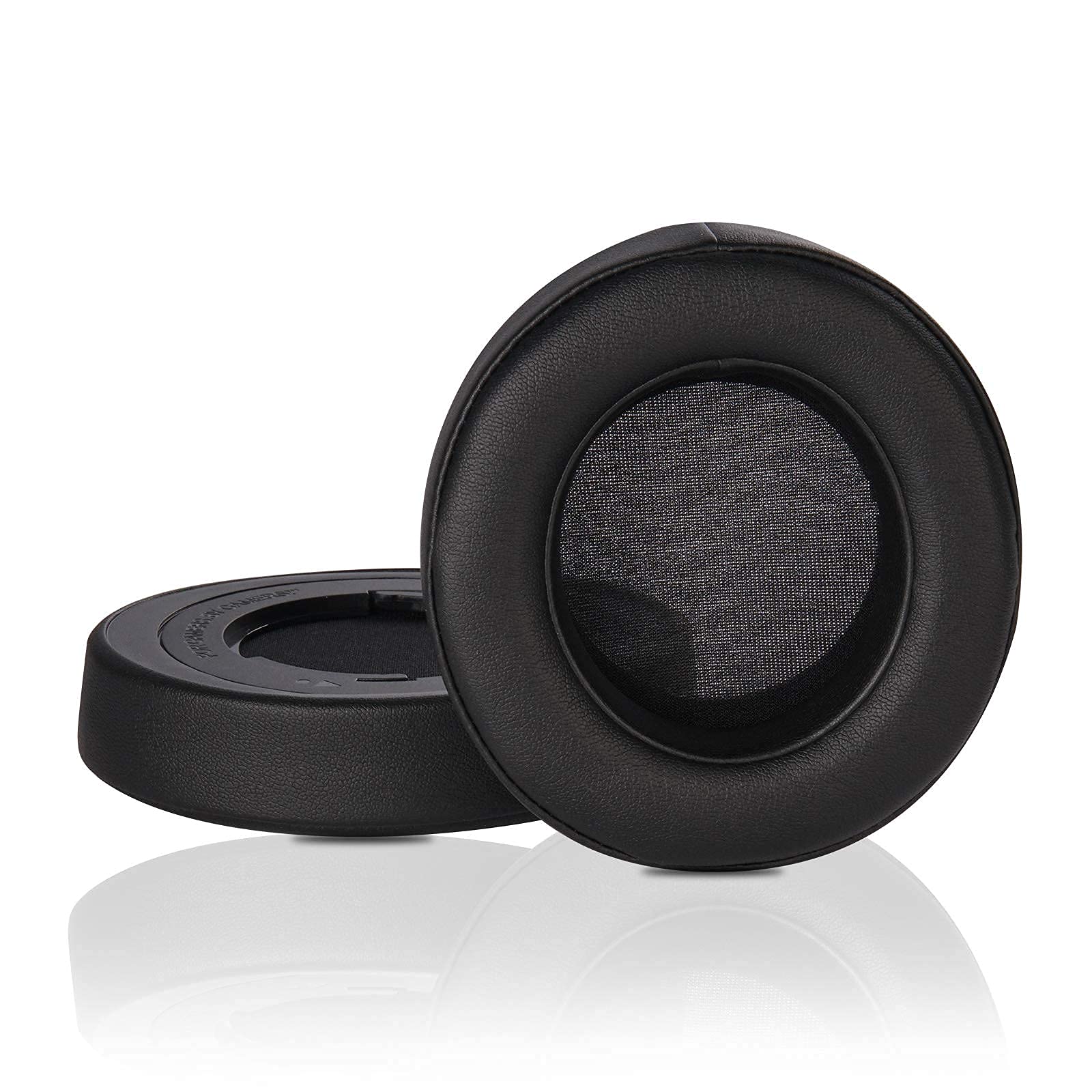 Yizhet Wymienne nauszniki kompatybilne z Razer Kraken Pro V2 Razer Kraken Pro 7.1 V2, 1 para zamiennych wkładek do uszu Caushion nauszniki skóra białka i pianka z pamięcią kształtu (czarne)
