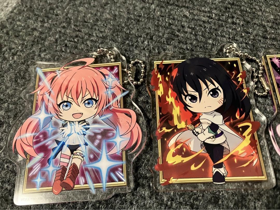 転生したらスライムだった件 転スラ リムル ミリム キーホルダー ガチャ一番くじ Amazon.co.jp: 転スラ アクリルキーホルダー セット ミリム シズ