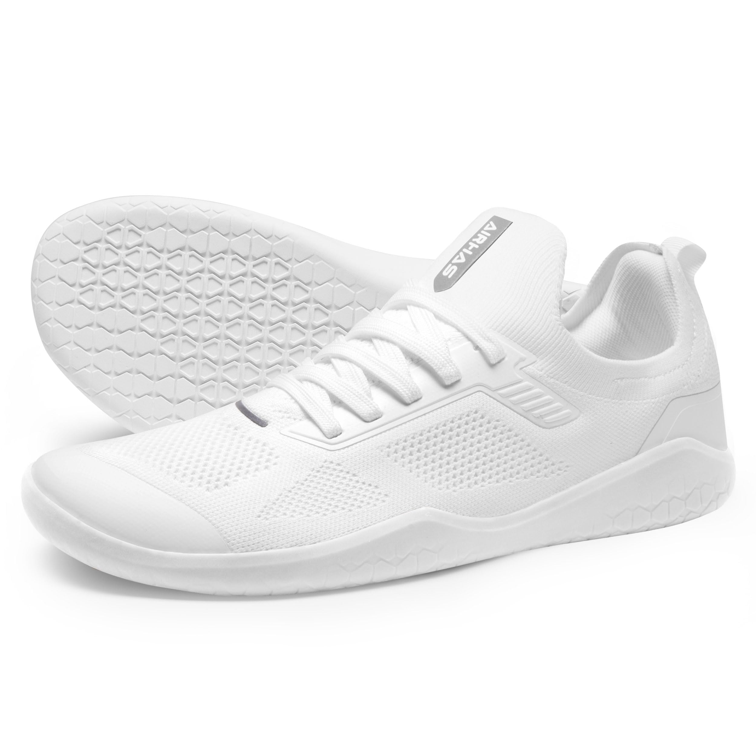 Men's Barefoot Shoes Zero Drop Wide Toe Box Minimalist Gym Shoes for Men Deadlift Cross Training Sneakers