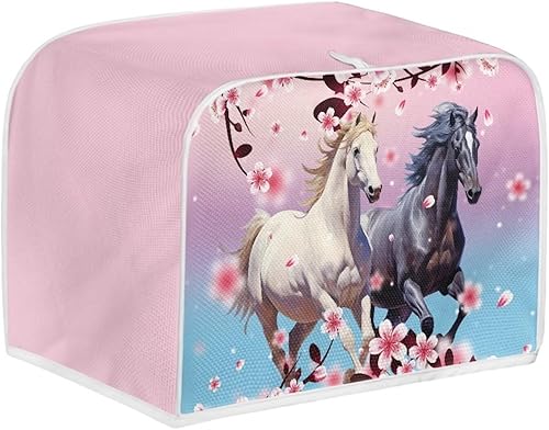 Vista 34 de doginthehole Cubierta para tostadora de libélula para cocina, fundas de electrodomésticos pequeños, estilo bohemio, para microondas, tostadora