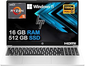 HP Probook 455 G10 Silver Laptop Notebook RAM 16GB SSD 512GB FullHD 15.6" Display AMD Ryzen 5 7530U 4.6GHz Fingerprint Win11 Pro Open Office