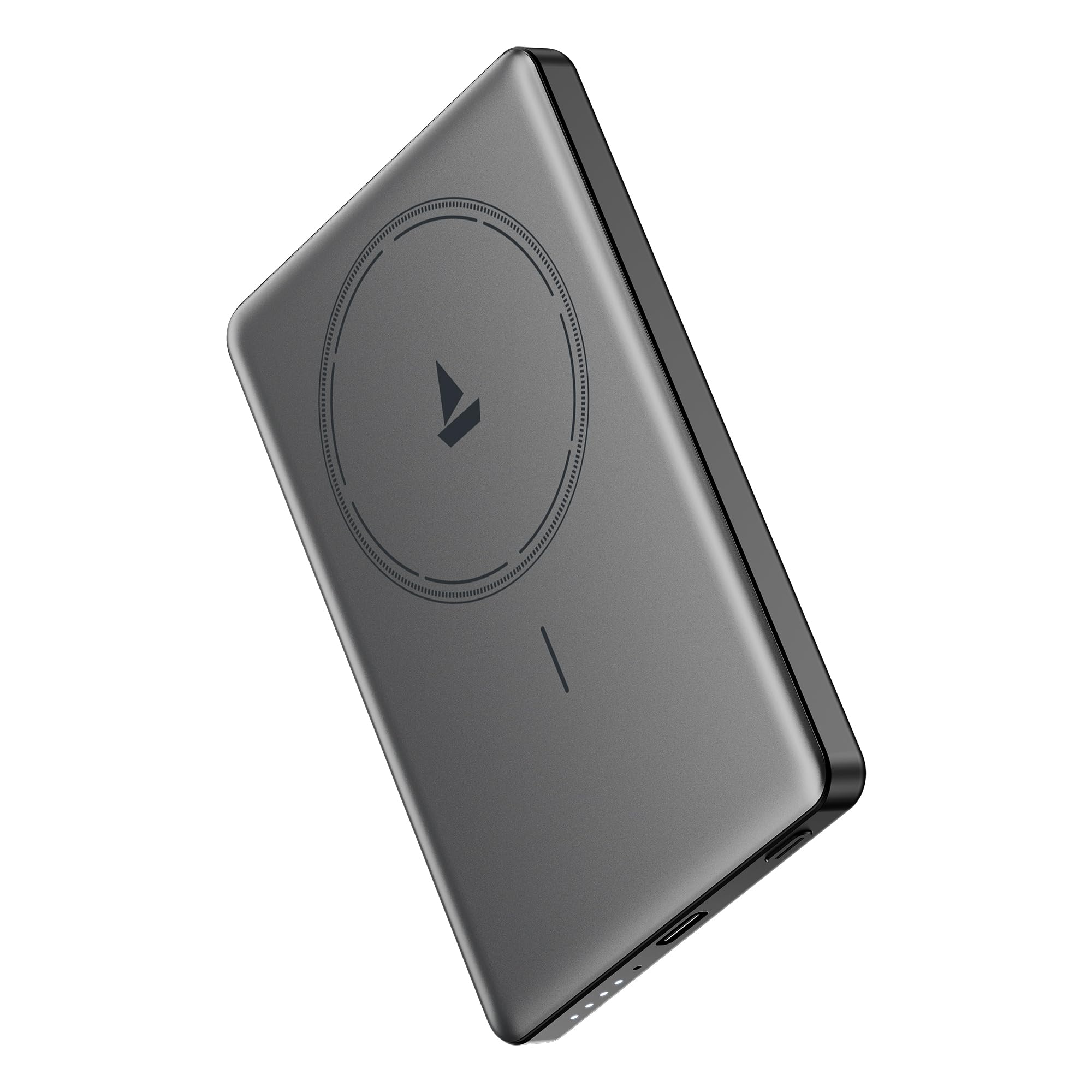 boAt Ultra-Slim 4800mAh Power Bank, Black Carbon Black