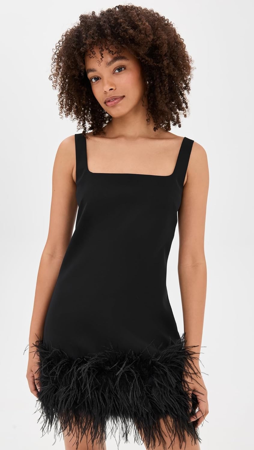 Tanya Taylor Women's Barton Feather Dress - Image 2