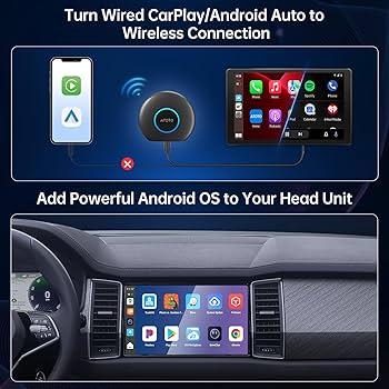 Ai Box CarPlayワイヤレス Android Auto MYATOTO ATOTO Carplay Ai Box,Wireless CarPlay & Android Auto Adapter