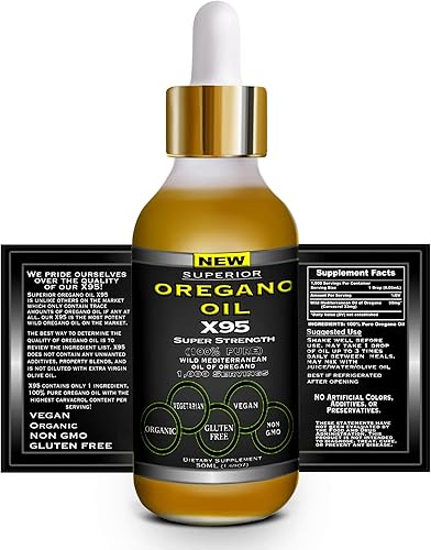 Miniatura 5 de Minerales de traza iónico de ácido húmico fúlvico con electrolitos, suplemento líquido más gotas de aceite de orégano súper fuerte, más versátil que