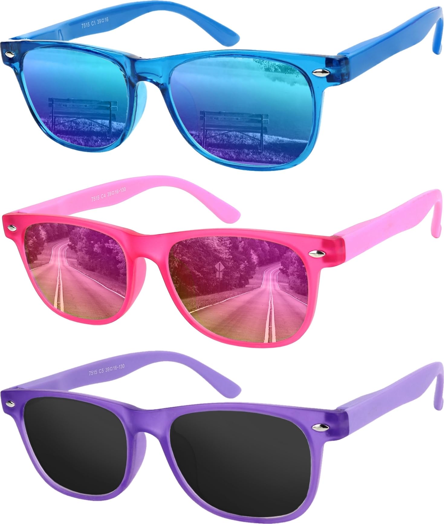 Yogo Vision Occhiali Da Sole Per Bambini, Occhiali Da Sole Con Montatura Polarizzata Per Bambini, Ragazzi E Ragazze
