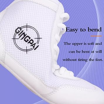 Boxing Shoes, Unisex Combat Training Boots, Ring Wrestling Shoes, Boxing Fitness Shoes, For Boxing, Wrestling, Weight Lifting