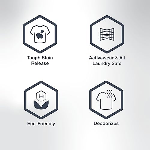 Miniatura 5 de HEX Performance Removedor de manchas y olores, sin perfume, 22 onzas, diseñado para ropa deportiva, respetuoso con el medio ambiente