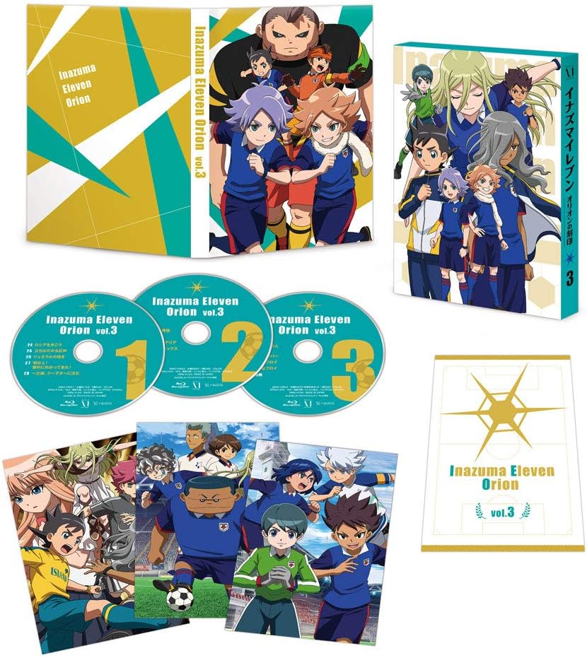 Amazon イナズマイレブン オリオンの刻印 Blu Ray Box 第3巻 アニメ