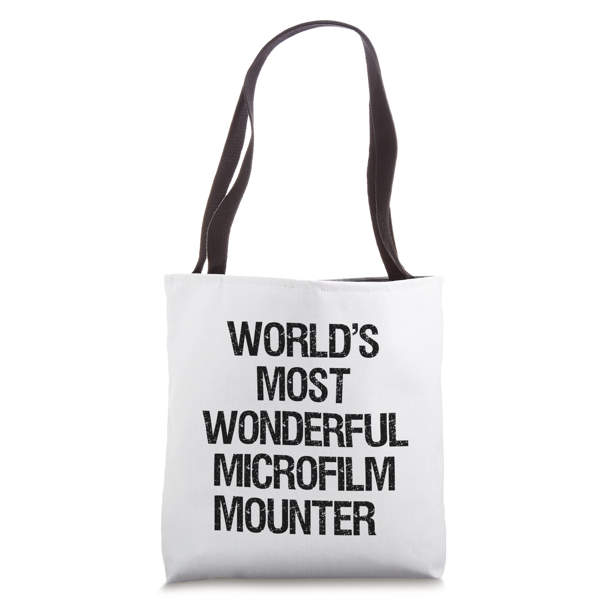 World's Most Wonderful Microfilm Mounter Tote Bag