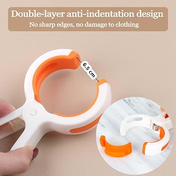 8 PCS Large Beach Towel Clips Windproof Towel Clips for Beach Loungers, Clothes Pegs, Beach Towel Clips, Sturdy Towel Clips for Sun Loungers, Pool Chair, Lounger, Bed Linen, Clothing