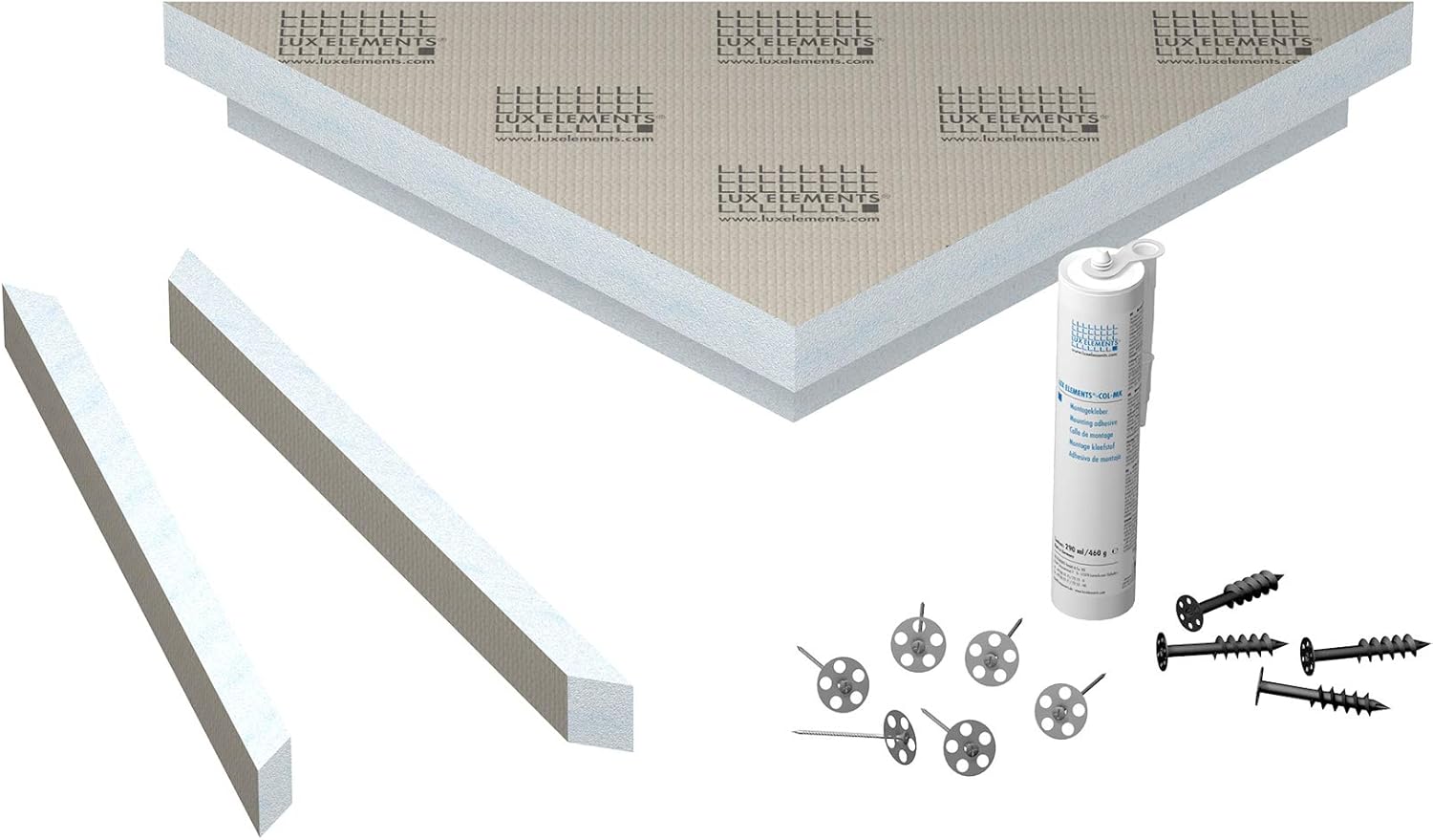 LUX ELEMENTS LREL8002 RelaxCO Float L Corner Seat Prefabricated