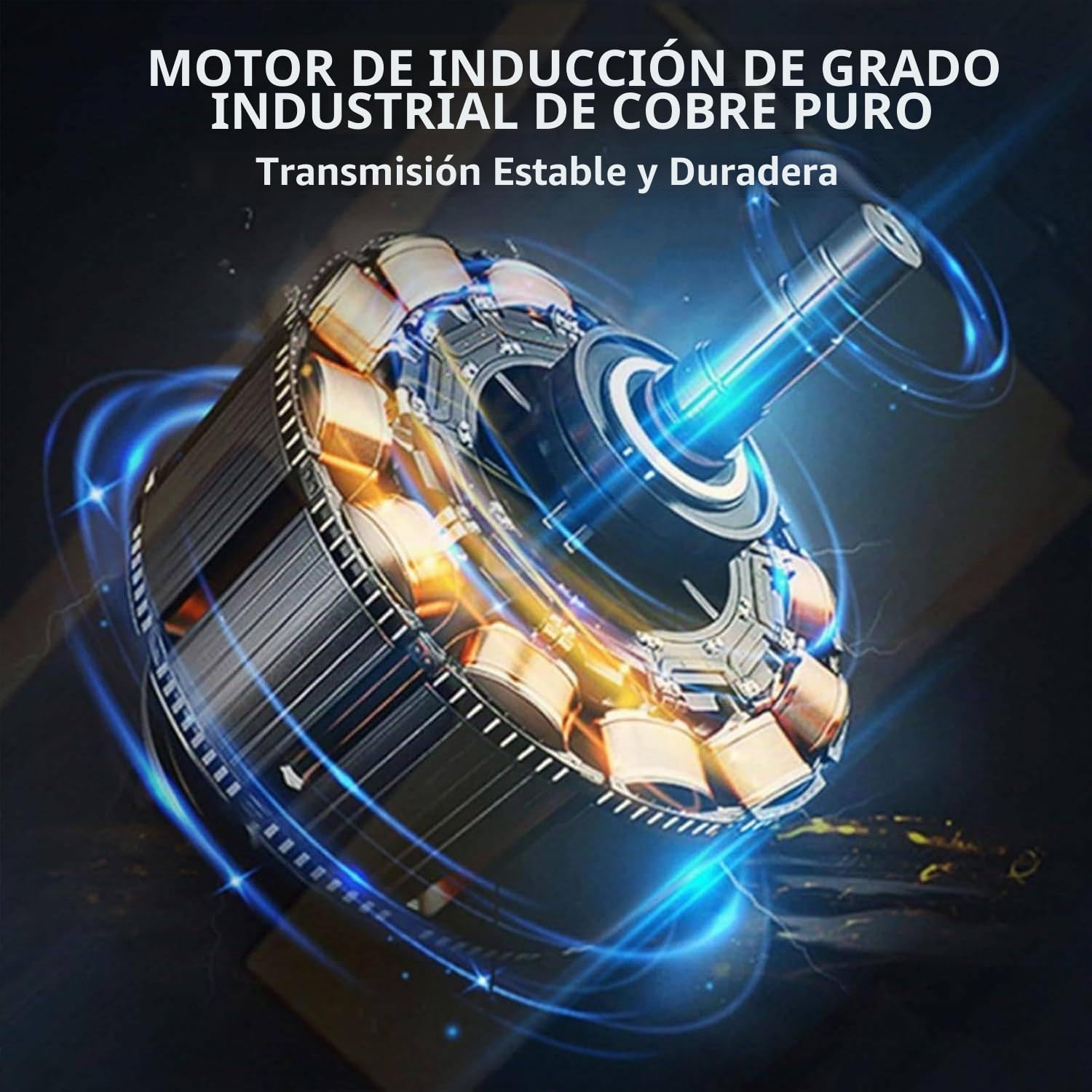 Kit de pulidora de hormigón, pulidora eléctrica de Suelos de 3800 W, 6 velocidades Ajustables, con Barra de extensión, lijadora Manual para pulir y desincrustar Metales.