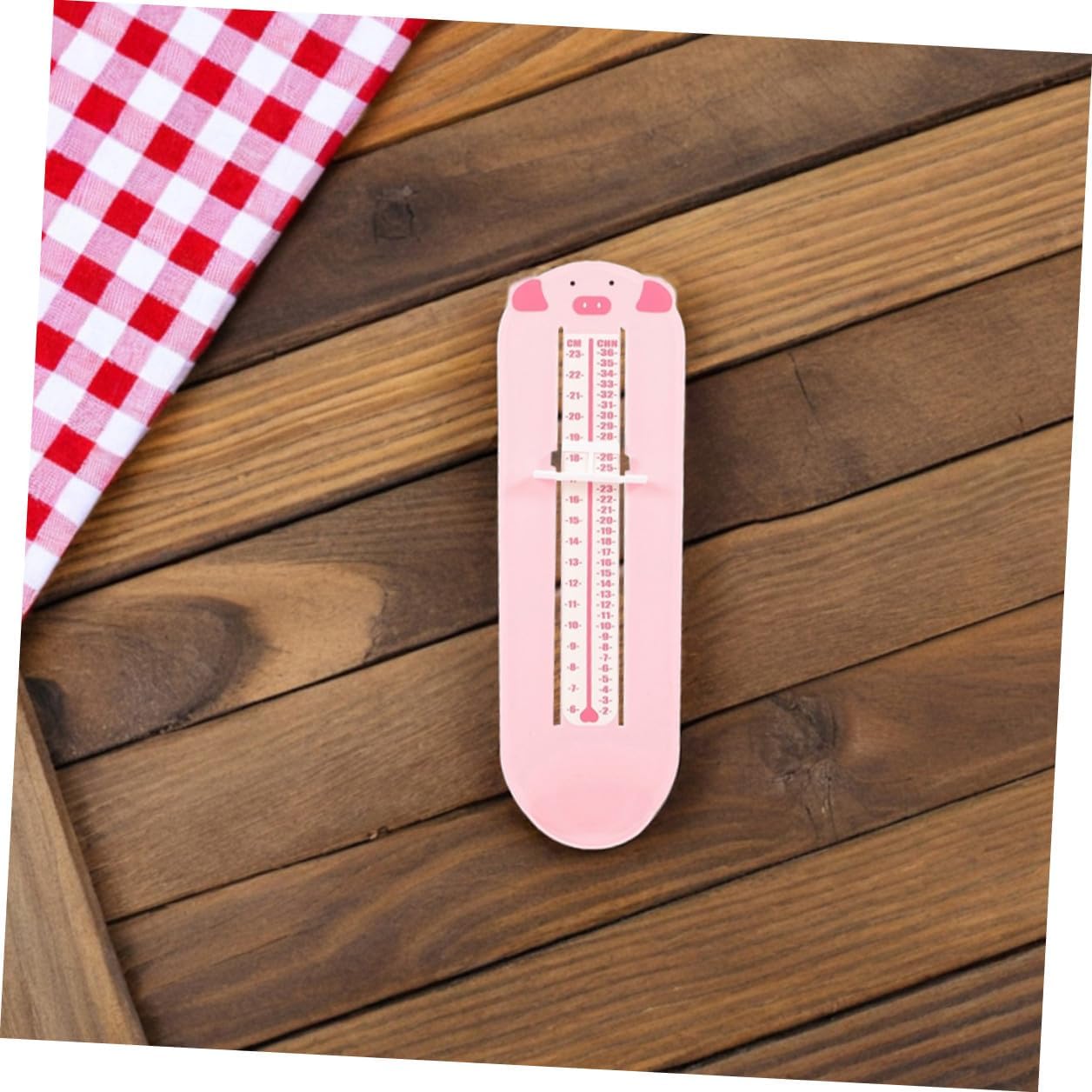 Holibanna 2pcs Foot Measuring Device – Accurate ’s Shoe Size Ruler and 0-8 Years, Home Use Foot Length Gauge Tool, Pink