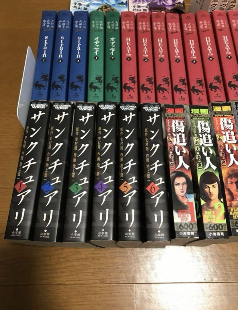 池上遼一　サンクチュアリ　クライングフリーマン　HEAT 傷追い人　etセット Amazon.co.jp: 池上遼一 サンクチュアリ クライングフリーマン