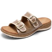 Littleplum Womens Slides Sandals with Arch Support