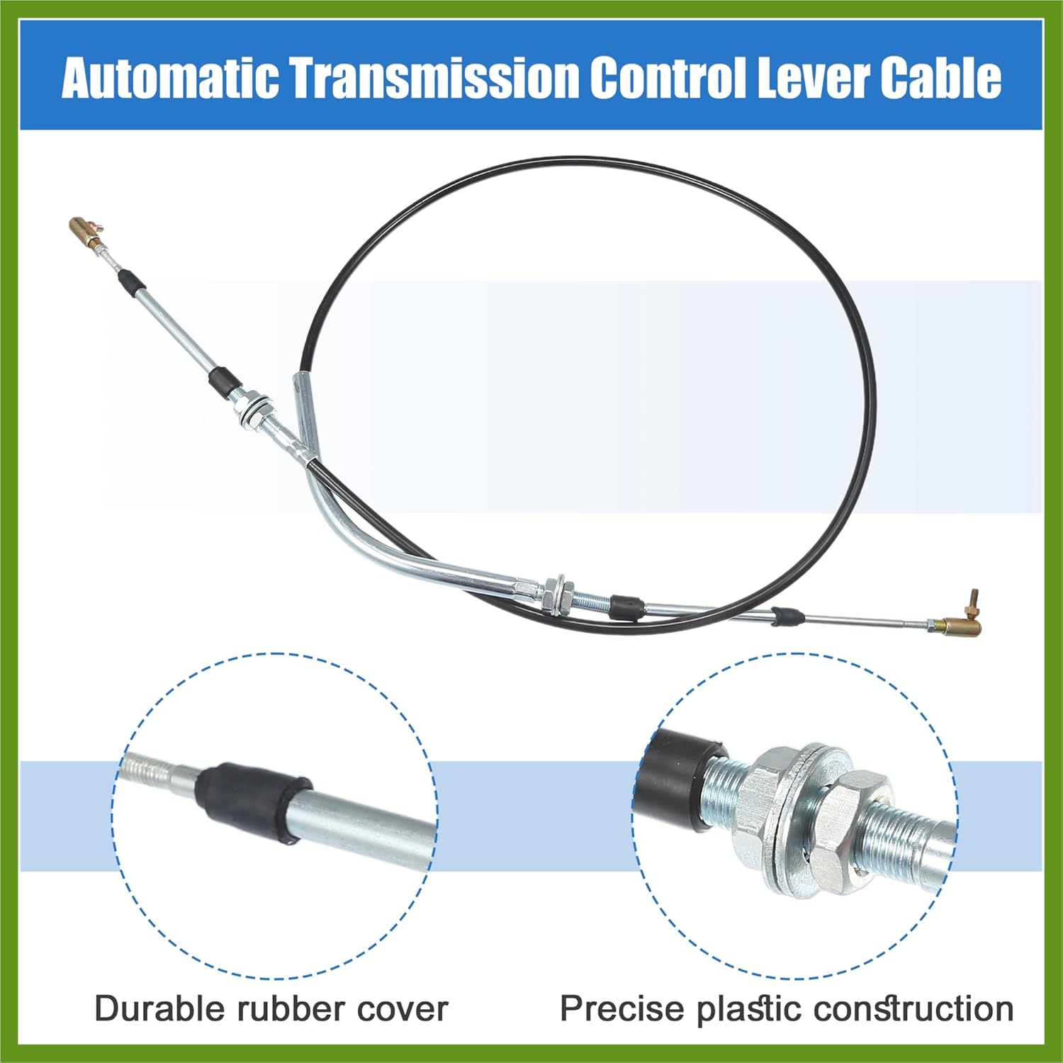 Auto Gear Shift Cable Transmission Shifter Cable Replace Fit for Club Car Golf Carts 1984-1997 Vehicle Components